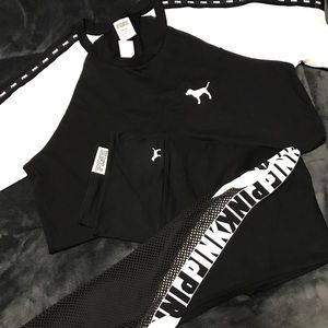 VS Pink T-shirt and Legging Set